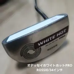グリップ新品 オデッセイ ホワイトホット XG #9 パター 34【K848