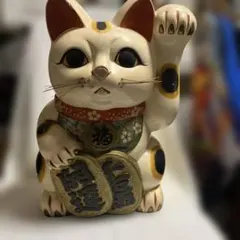 100 年程前 ふっくらとしたお顔で存在感抜群の幸運・良き人を招く超