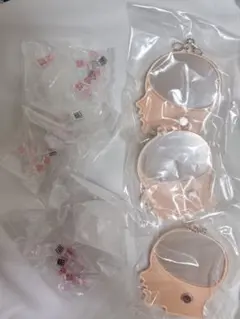 脳内メーカー ガチャガチャ シャカシャカキーホルダー Cセット 3個セット
