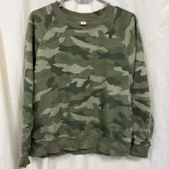 OLD NAVY カモフラージュ柄 スウェット M
