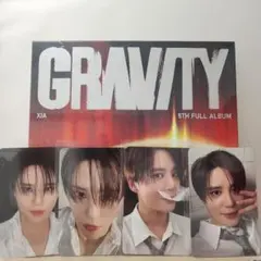【新品】XIA ジュンス GRAVITY アルバム+カード4枚セット
