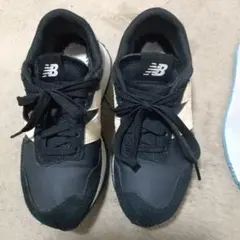 New Balance 237ブラック/ベージュ スニーカー23cm