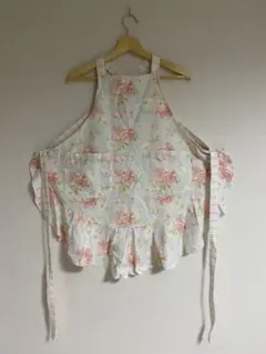 【値下げ】ローラアシュレイ花柄エプロン