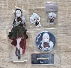 サーニャ アクスタ 缶バッジ 葛葉 チョコエッグ