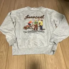 WEGO スウェット グレー Innocentプリント