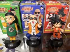ドラゴンボール一番くじ　assemble 天津飯　亀仙人　孫悟空のサムネイル
