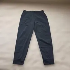 UNIQLO　黒 ジョガーパンツ ゴムウエスト