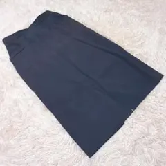 （M相当）　タイトスカート　ネイビー　オフィス　シンプル　通勤　事務