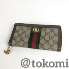 GUCCI グッチ オフディア GGスプリーム シェリーライン 長財布
