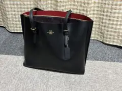 未使用品 コーチ 北川景子 トートバッグ 本革 黒 A4収納可 大容量