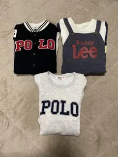 ベビー　POLO buddy Lee ロンパース　3点セット
