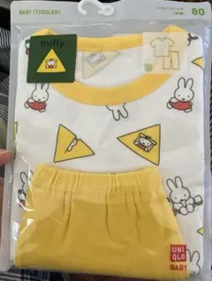 ユニクロ 半袖パジャマ 80サイズ ミッフィー