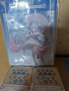 一番くじ雪ミク　Ｏ賞雪ミク2023ビッグアクリルスタンド他３点セット