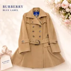 BURBERRY BLUE LABEL バーバリーブルーレーベル　プリーツコート 2026年最新】バーバリー ブルーレーベル コート プリーツの人気
