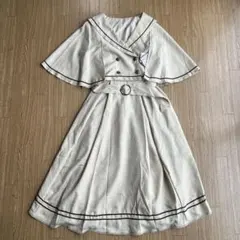 くる実 ベルト付ジャンスカ＆セーラーケープセット クラシックロリータ 新品タグ付