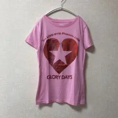 B'z LIVE-GYM Pleasure 2008 Tシャツ ピンク　S相当
