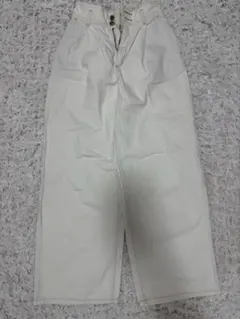 GU ホワイト　デニム　S