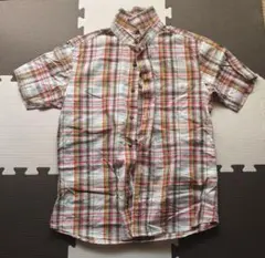 h*i様 Eddie Bauer 半袖シャツ XS チェック柄