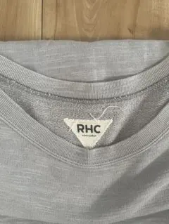 RHC グレー 七分袖 ひざ丈ワンピースのサムネイル