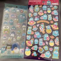 クリアキャンディシール　ハンギョドン　タキシードサム　けろけろけろっぴ　サンリオ