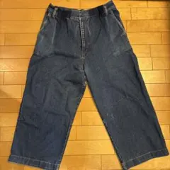 カプリシュレマージュ　デニム ワイドパンツ サイズ36のサムネイル