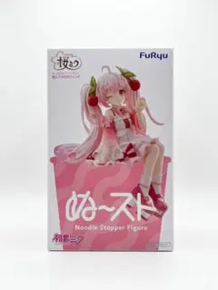 FuRyu ぬーどるストッパーフィギュア　桜ミク2025ウインク