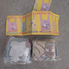 ちいかわ×サンリオキャラクターズ エコバッグ　ハチワレ　うさぎ　　2個セット