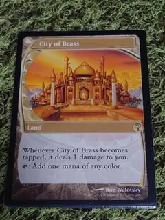 City of Brass　真鍮の都　mb2 非foil　英語版