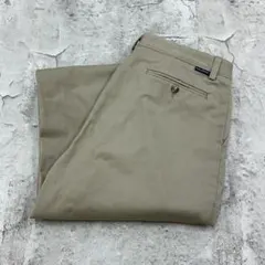 NAUTICA　ノーティカ　チノパン　ボトムス　古着　ライトベージュ　W33