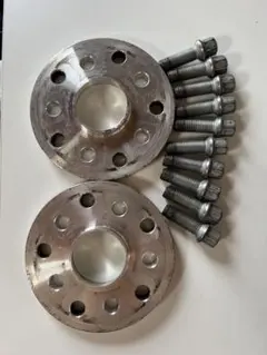 ホイールスペーサー 15mm 2枚セット ボルト付き