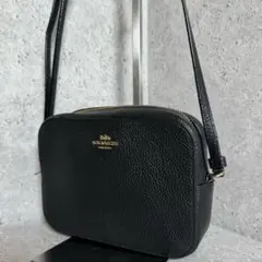 COACH ショルダーバッグ　シボレザー　87734 カメラバッグ　ゴールド金具のサムネイル