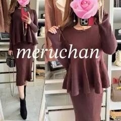 【美品】MILLION CARATS キャミソール レイヤードニットワンピース