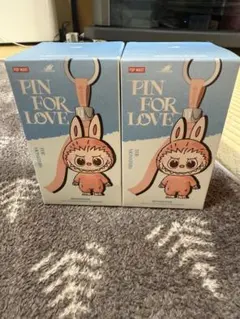 新品未開封　LABUBU PIN FOR LOVE イニシャルN-Z二箱セット