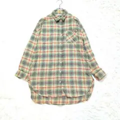 Arnold Palmer チェックシャツ 　長袖　マルチカラー ユニセックス