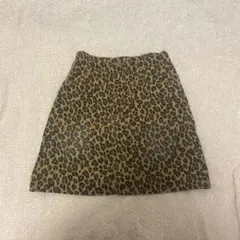 レオパード　スカート