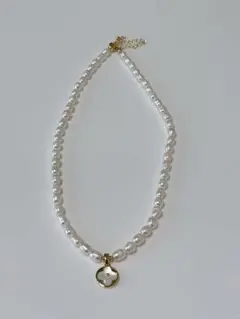 天然淡水パールネックレス