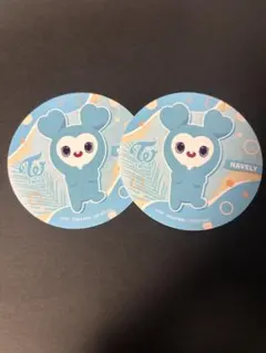 TWICE GIGOコラボ コースター ナブリー ナヨン