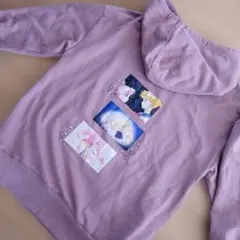 dazzlin　セーラームーン アニメプリント パーカー ピンクのサムネイル