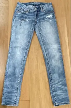 American Eagleダメージデニム