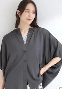 今期★新品★SHOO・LA・RUE 接触冷感シャツ ブラウスのサムネイル