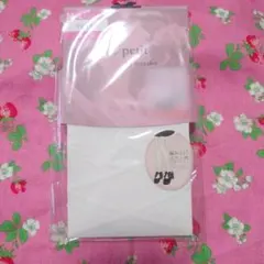 【新品】編み上げリボン柄シアータイアイボリーm♡petit by misakoのサムネイル