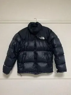 【US企画】THE NORTH FACE ヌプシ ブラックダウンOLD グース