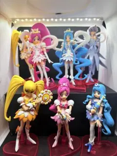 h*o様 ハートキャッチプリキュア！キューティーフィギュア7体セット