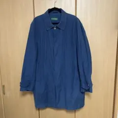 Polo Ralph Lauren 濃紺ステンカラーコート バックベント付き