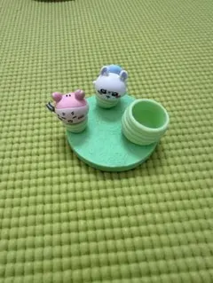 ちいかわ　映画　デスクトップフィギュア　モモンガ　古本屋/ハンコスタンド
