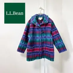 USA製 L.L.Bean ウールジャケット チェック柄 ヴィンテージ　1211のサムネイル