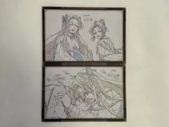 鬼滅の刃　ufotableダイニング おすそ分けポストカード　胡蝶しのぶ・カナエ