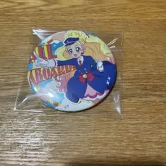 プリキュア トゥインクル缶バッジ5 駅長フローラ プリティストア限定