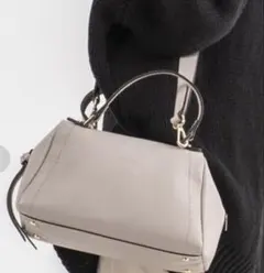良品 ロリステッラ MURIEL ポーチ付き レザー 2WAY ショルダーバッグ 