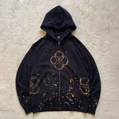 old gap zip hoodieリメイク スタッズ⚠️発送遅れます - メルカリ